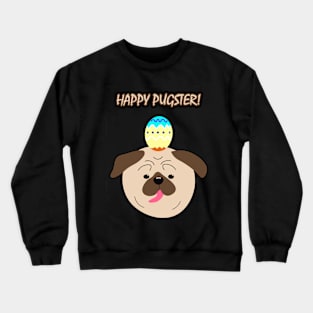 Happy Pugster - Happy Easter Crewneck Sweatshirt